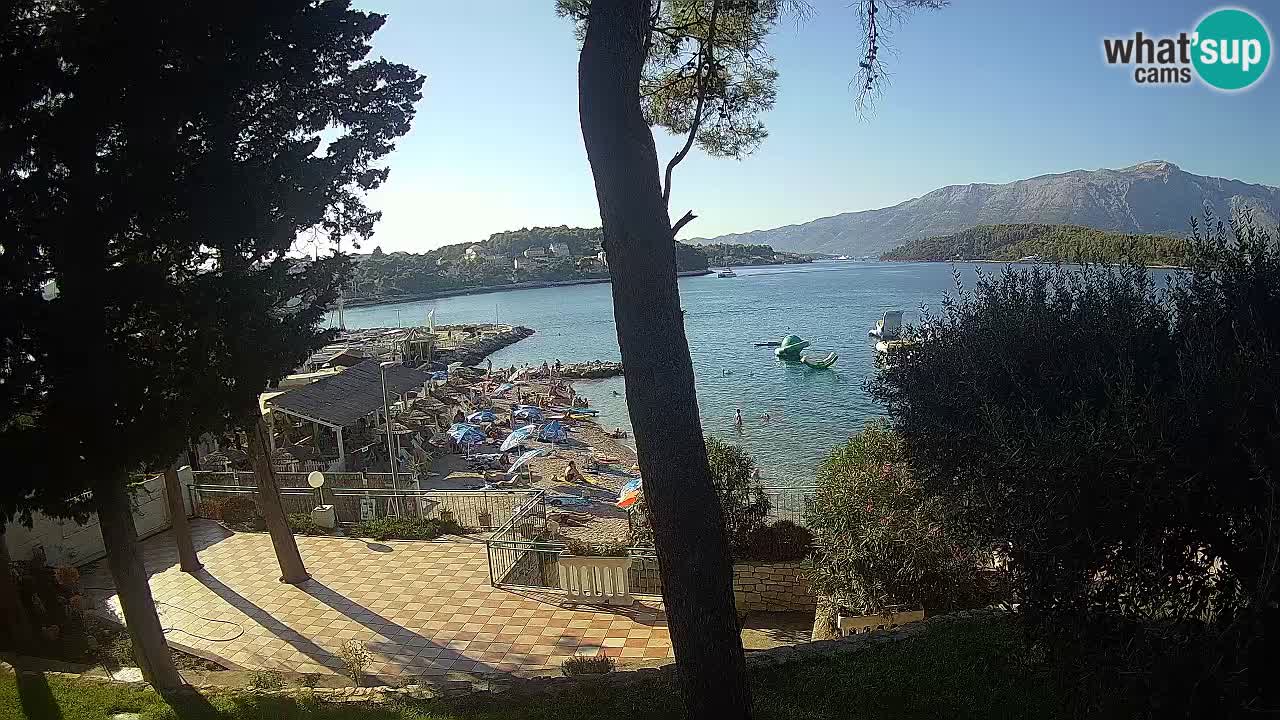 Webcam Lumbarda – Prvi Žal Strand – Korčula