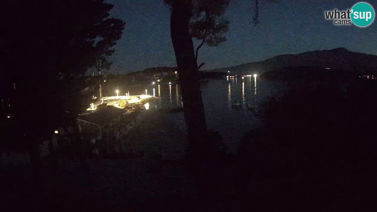 Webcam live Lumbarda – Plage Prvi Žal – Korčula