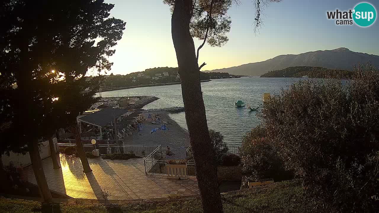 Webcam Lumbarda – Prvi Žal Strand – Korčula