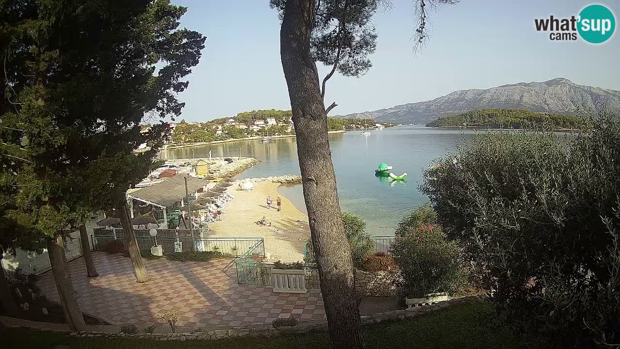 Webcam Lumbarda – Prvi Žal Strand – Korčula