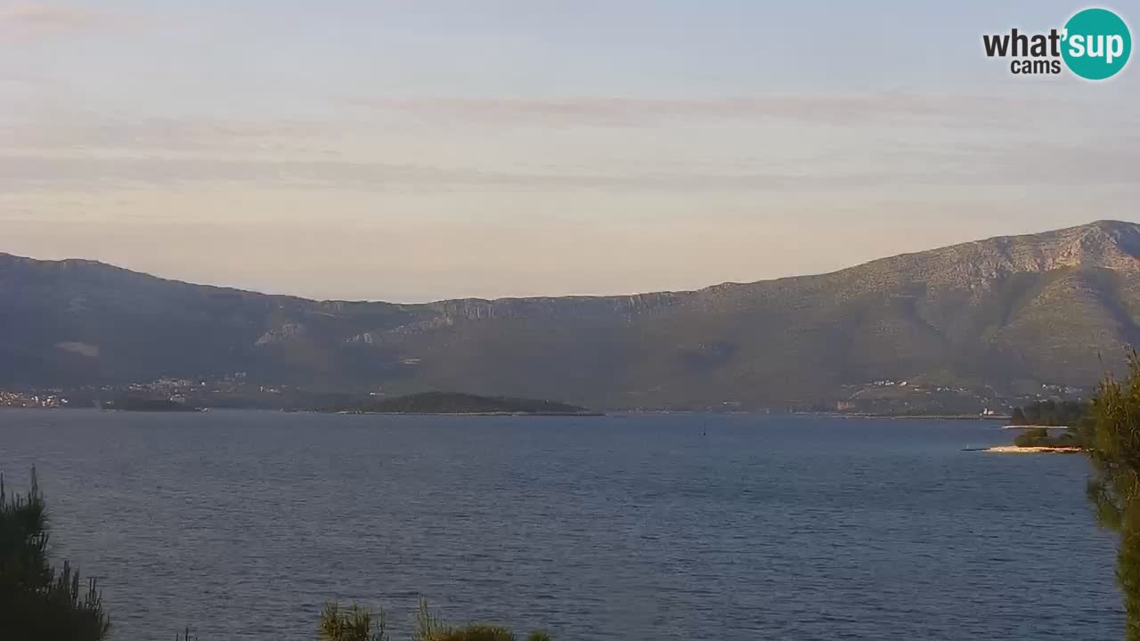 Lumbarda resort Webcam Korčula