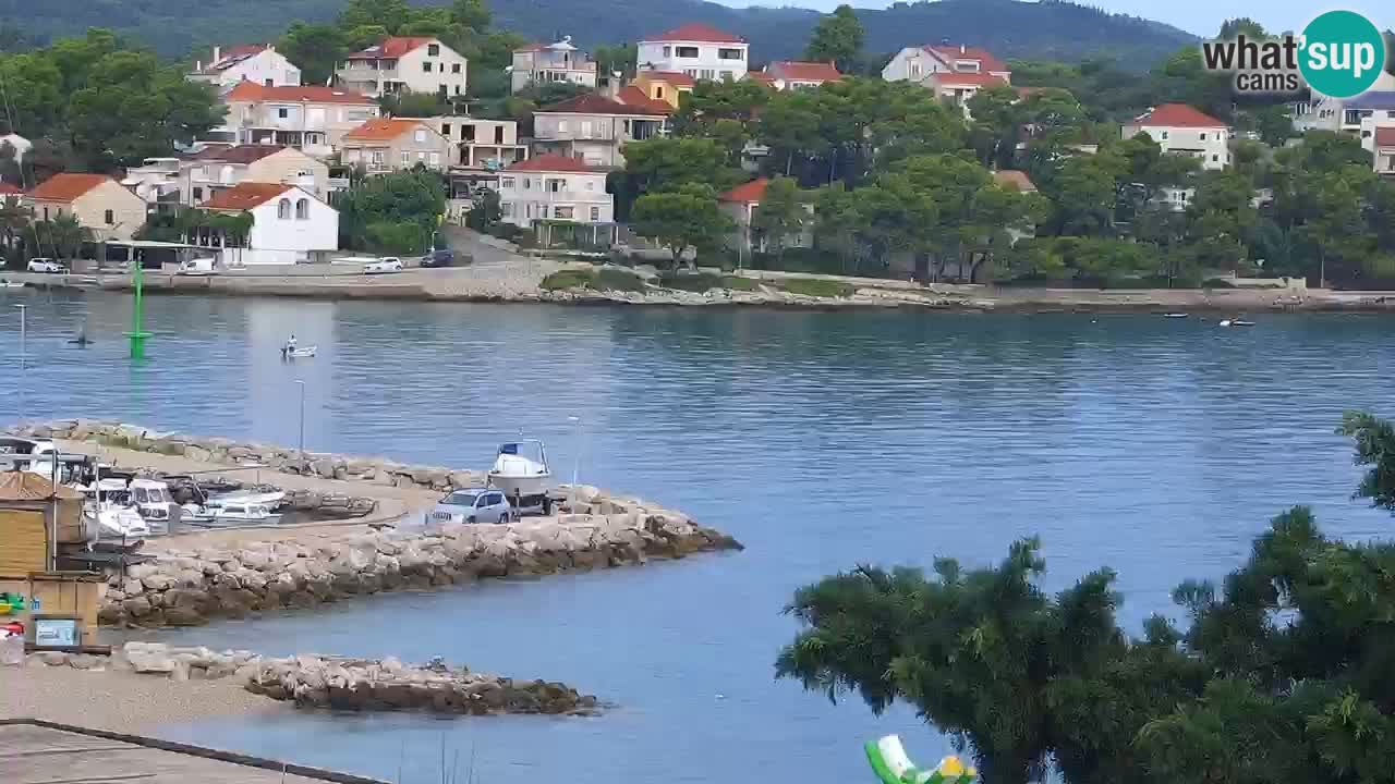 Lumbarda resort Spletna kamera Korčula