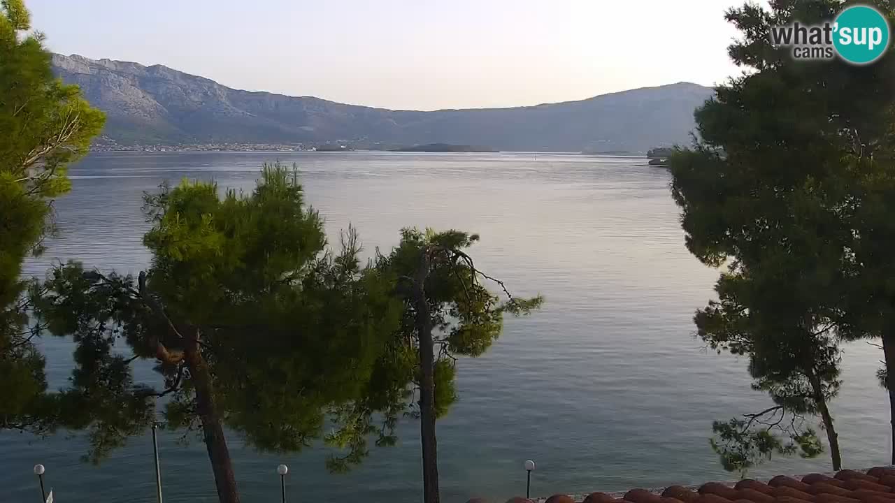 Lumbarda resort Webcam Korčula