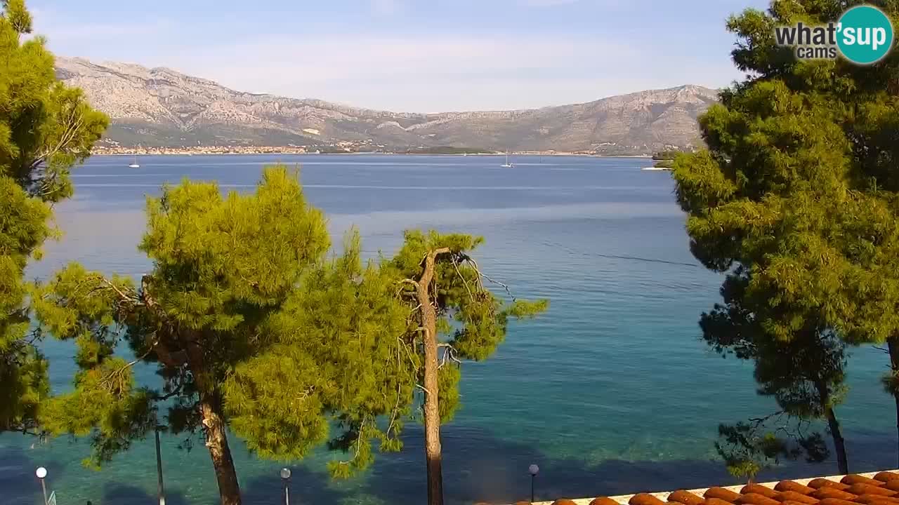 Lumbarda Resort camera en vivo Korčula