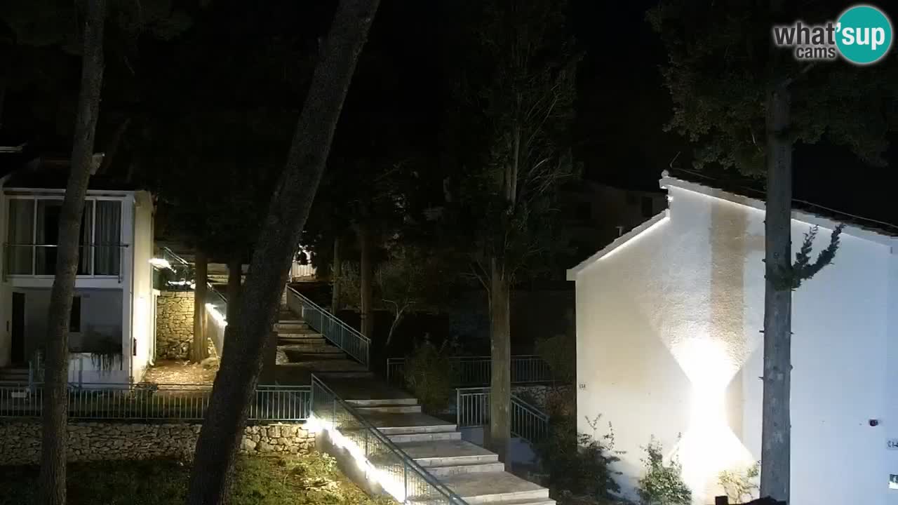 Lumbarda resort Spletna kamera Korčula