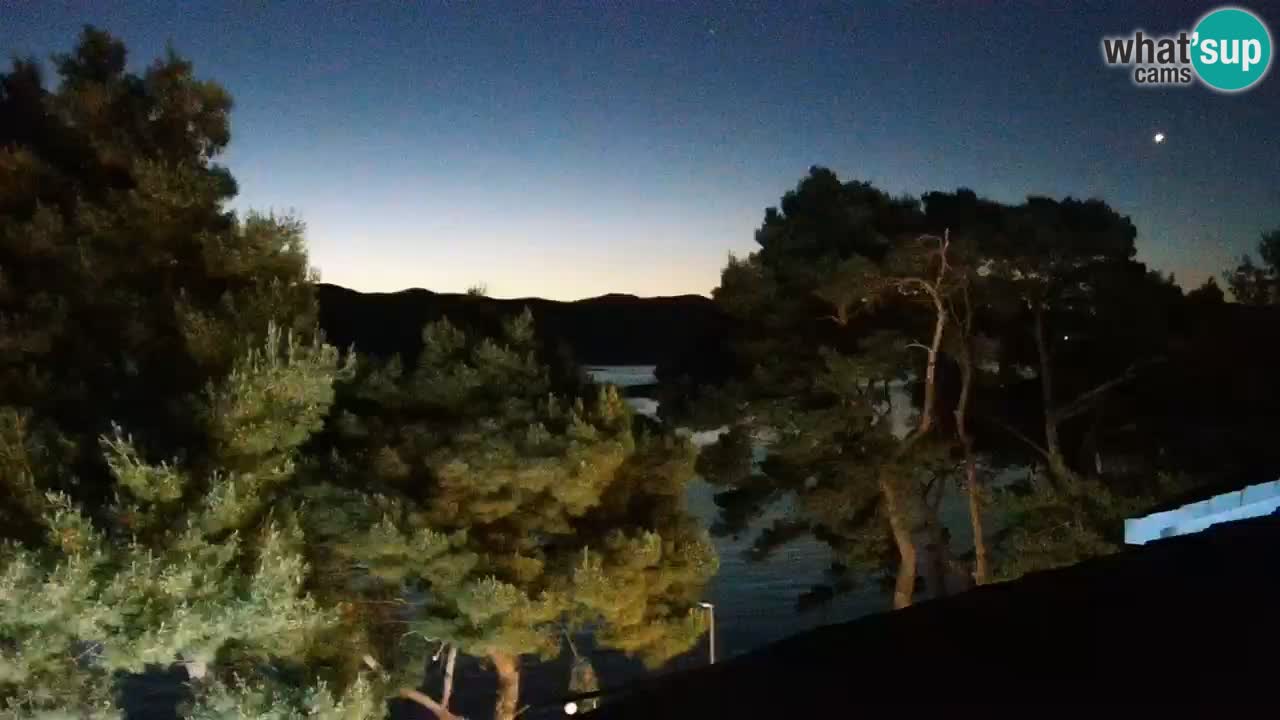 Lumbarda resort Web Kamera Korčula