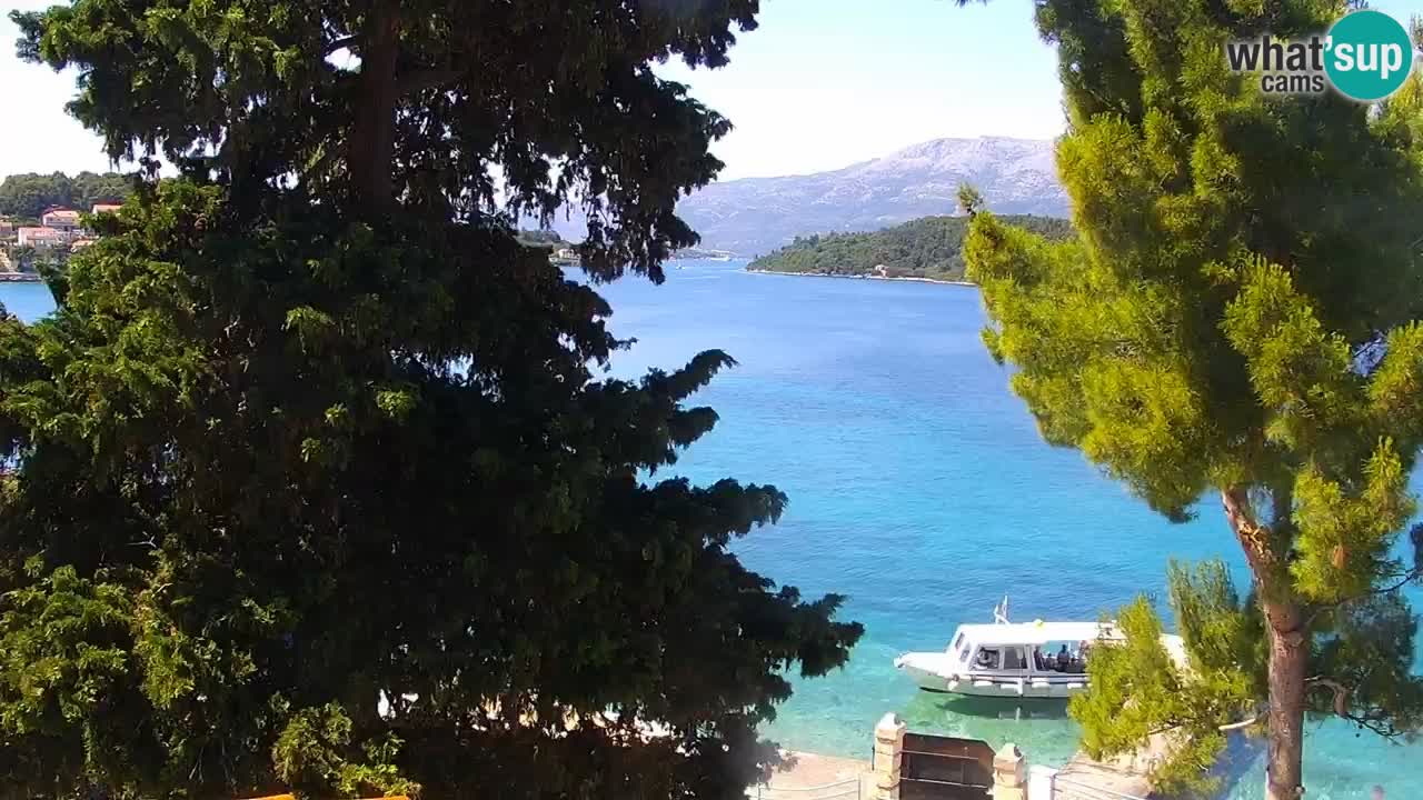 Lumbarda resort Webcam Korčula