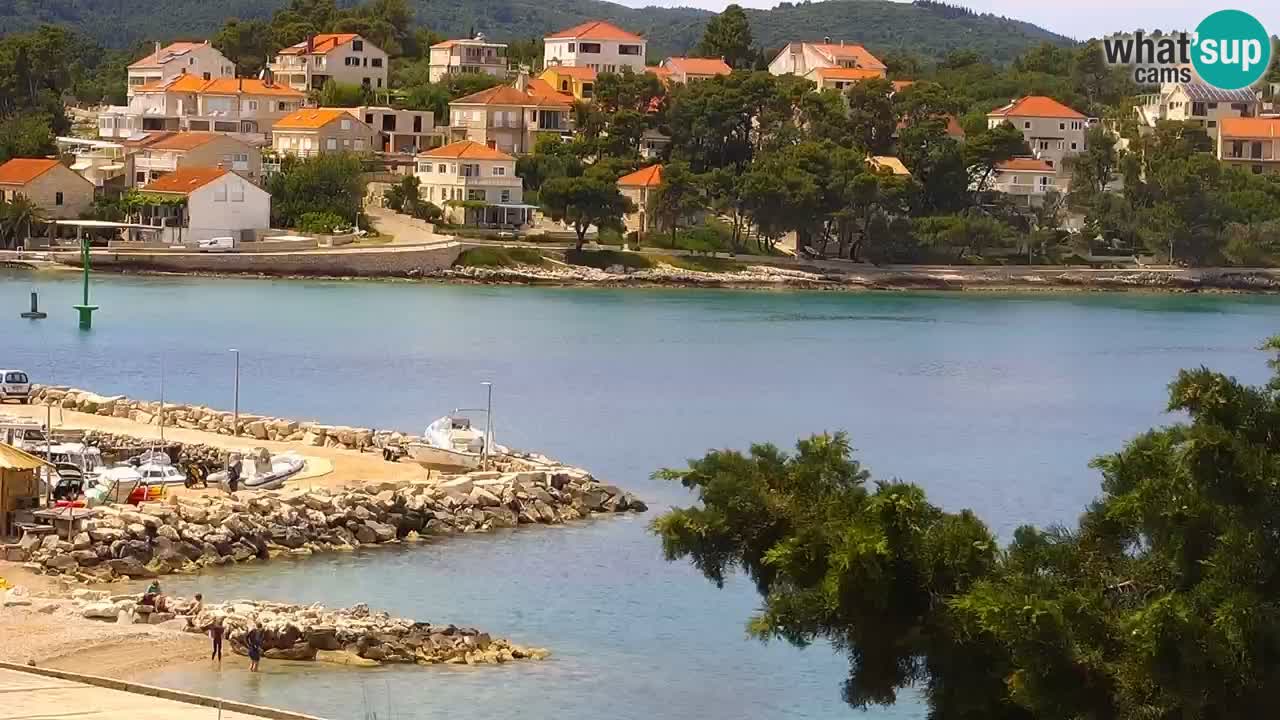 Lumbarda Resort live cam Curzola