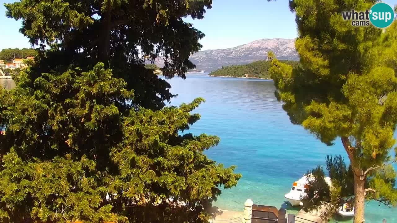 Lumbarda Resort webcam Kurzel