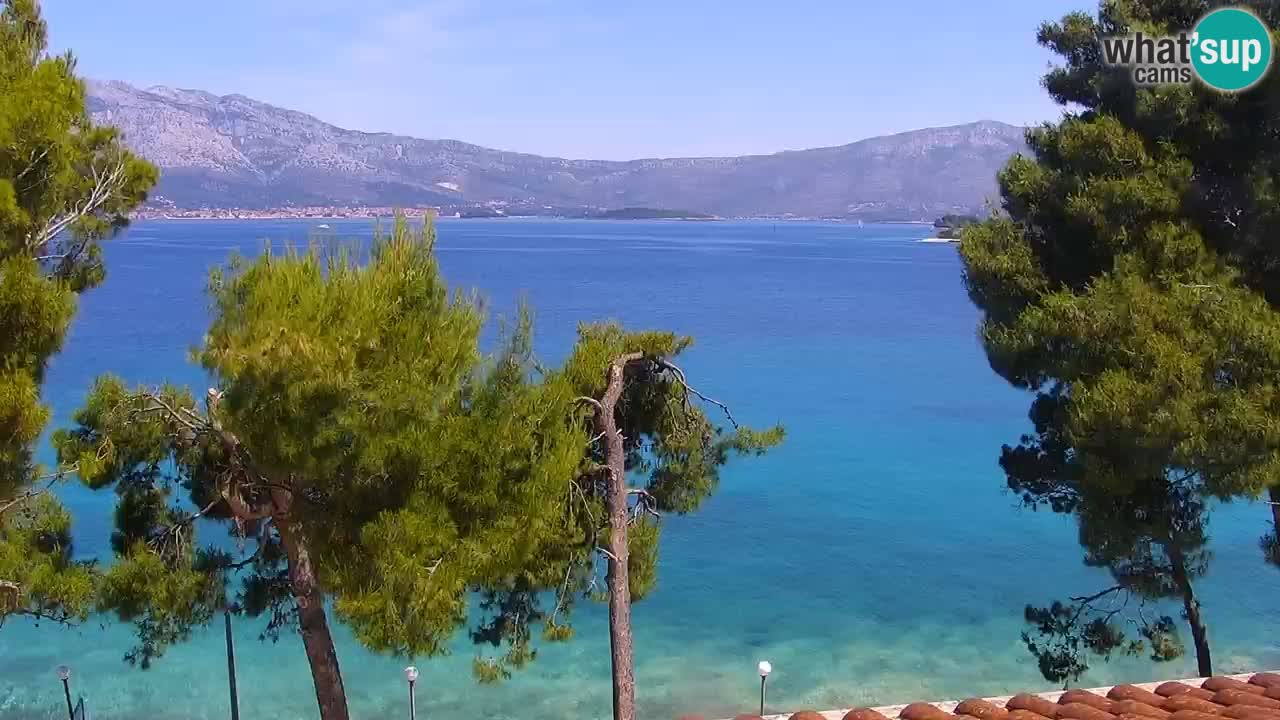 Lumbarda Resort camera en vivo Korčula