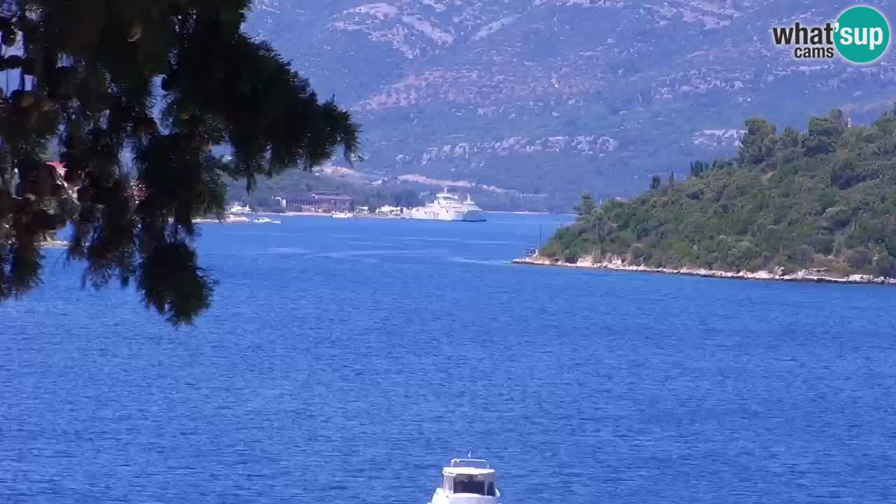 Lumbarda Resort camera en vivo Korčula