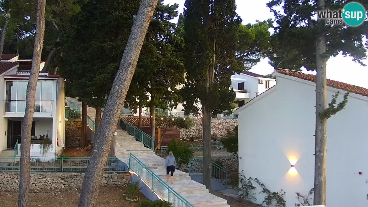 Lumbarda resort Spletna kamera Korčula