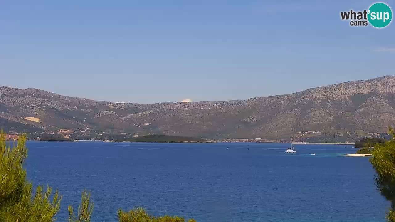 Lumbarda resort Webcam Korčula