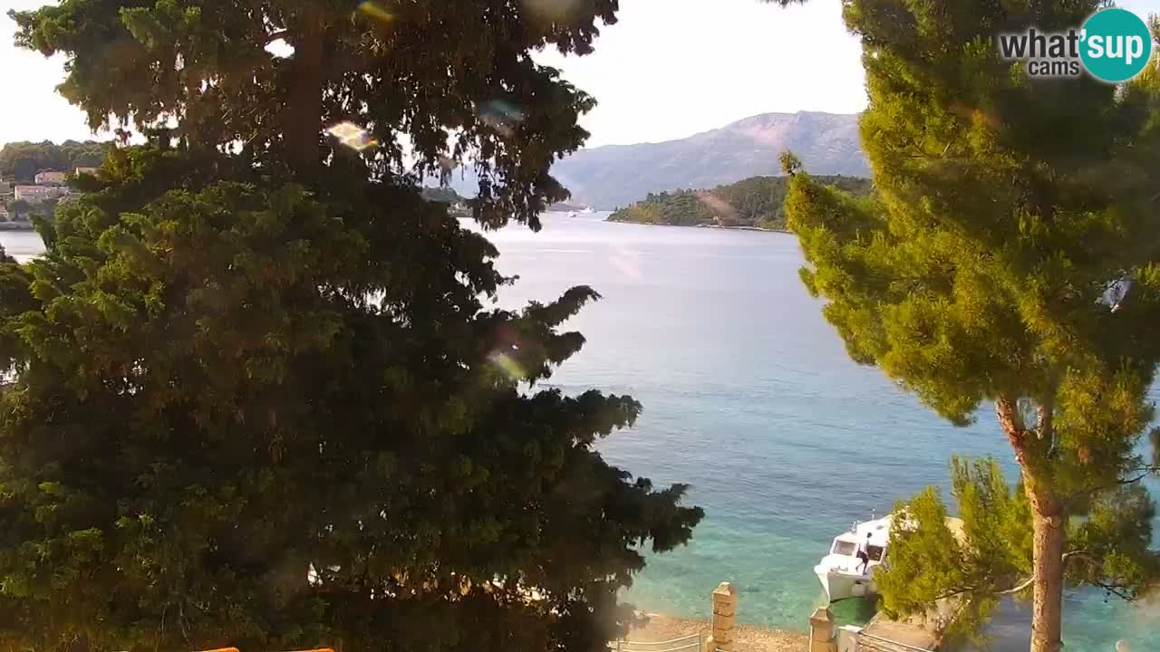 Lumbarda Resort webcam Kurzel