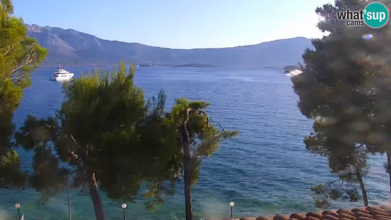 Lumbarda resort Webcam Korčula