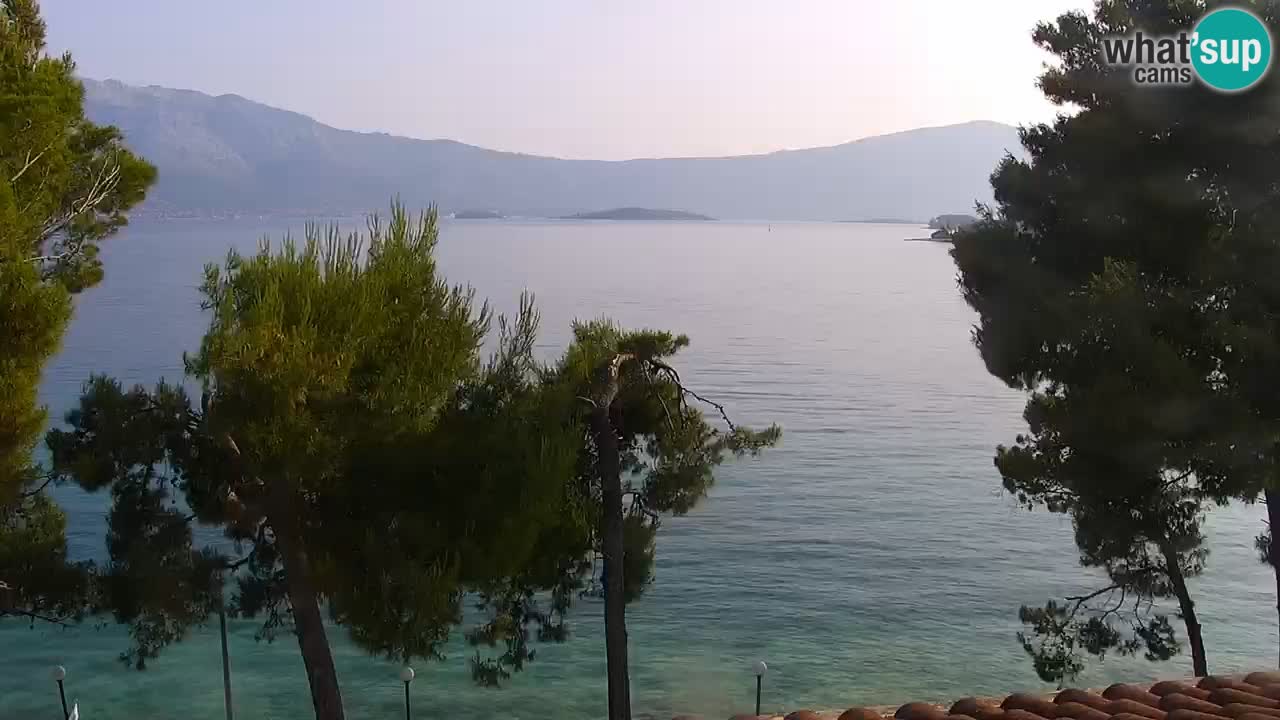 Lumbarda Resort live cam Curzola