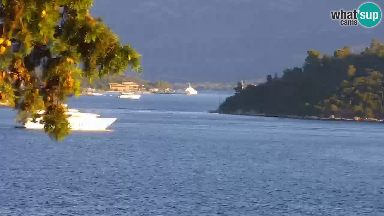 Lumbarda resort Web Kamera Korčula