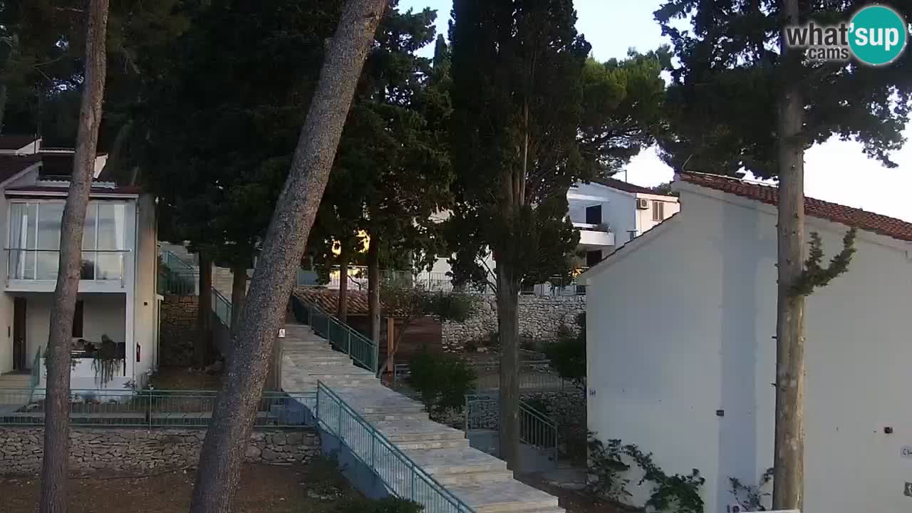 Lumbarda resort Spletna kamera Korčula