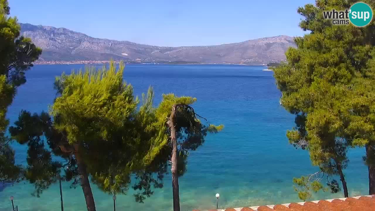 Lumbarda Resort camera en vivo Korčula