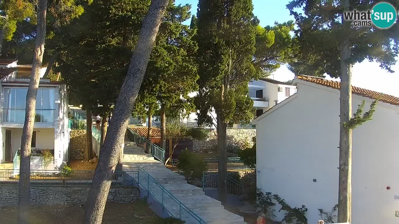 Lumbarda resort Spletna kamera Korčula