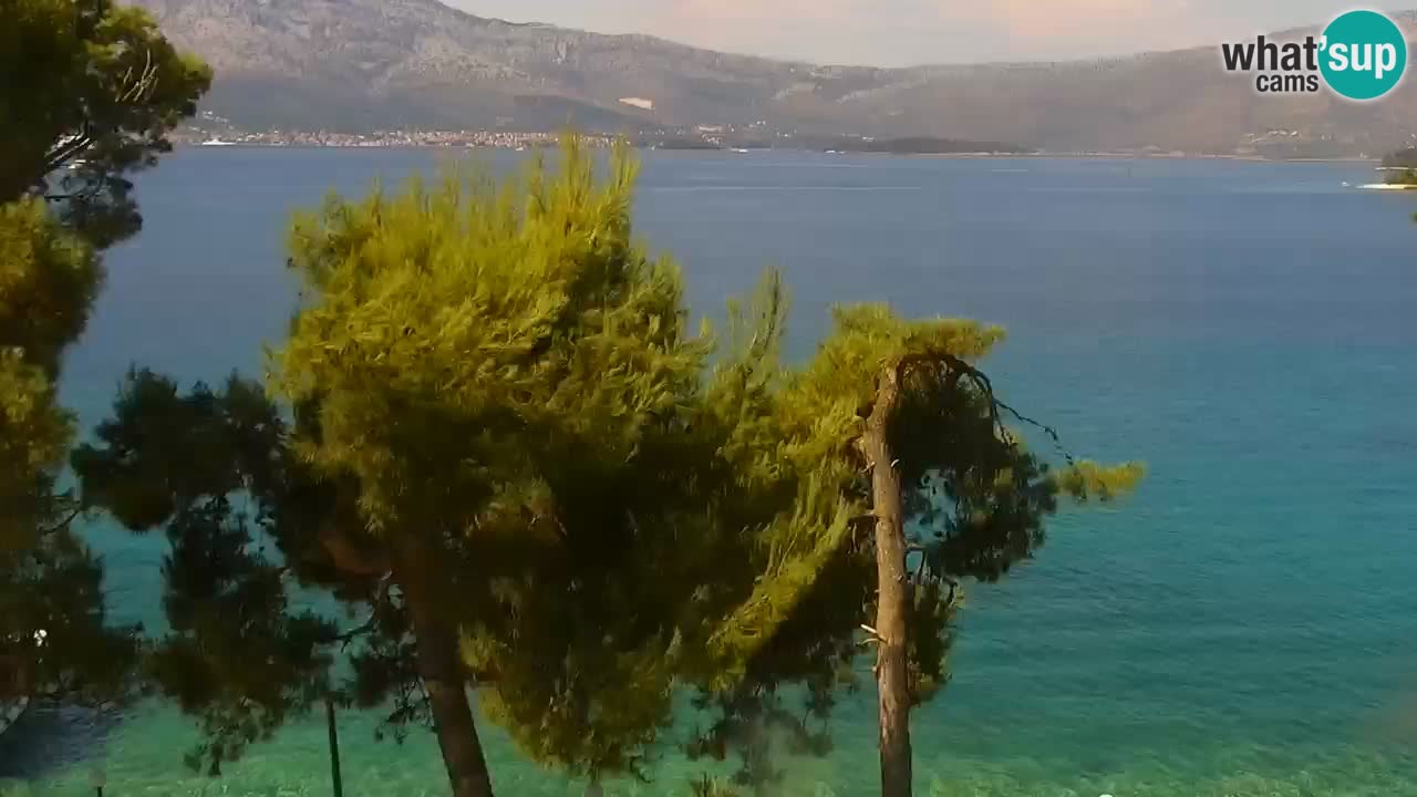 Lumbarda resort Webcam Korčula
