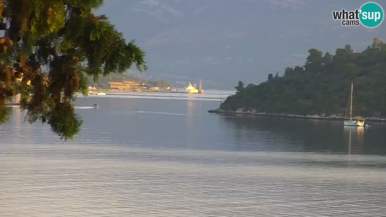 Lumbarda resort Web Kamera Korčula