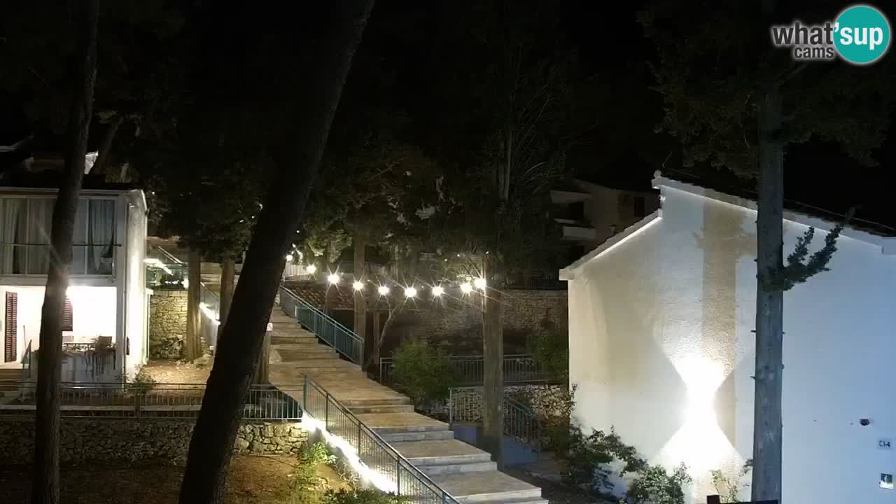 Lumbarda resort Spletna kamera Korčula