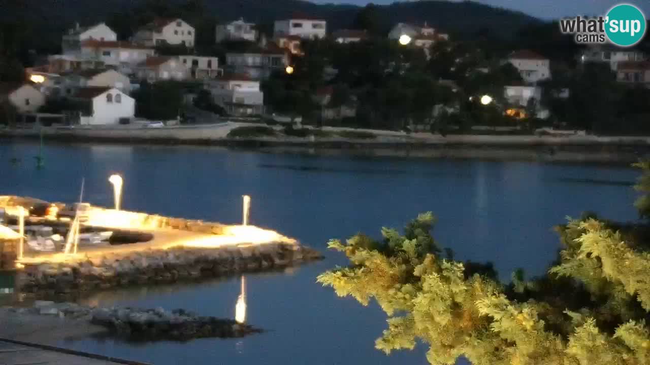 Lumbarda Resort live cam Curzola