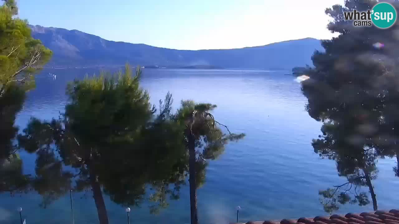 Lumbarda Resort live cam Curzola