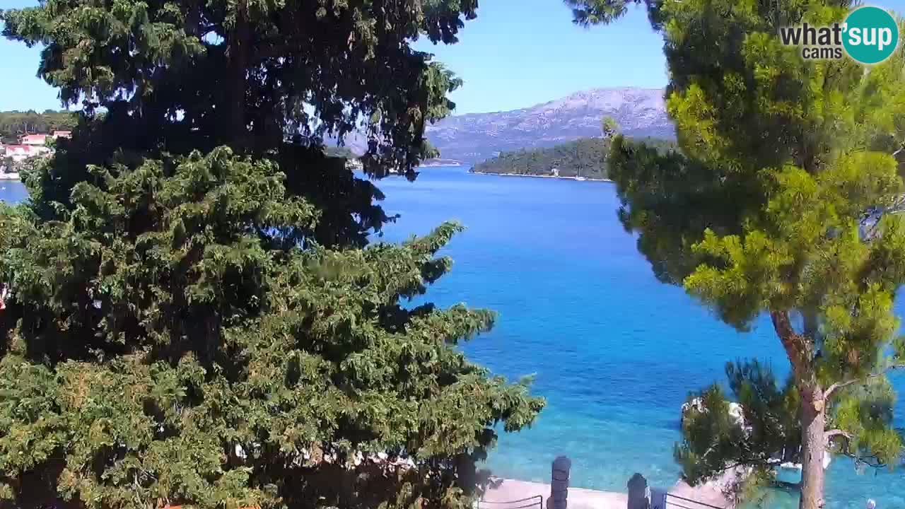 Lumbarda Resort webcam Kurzel