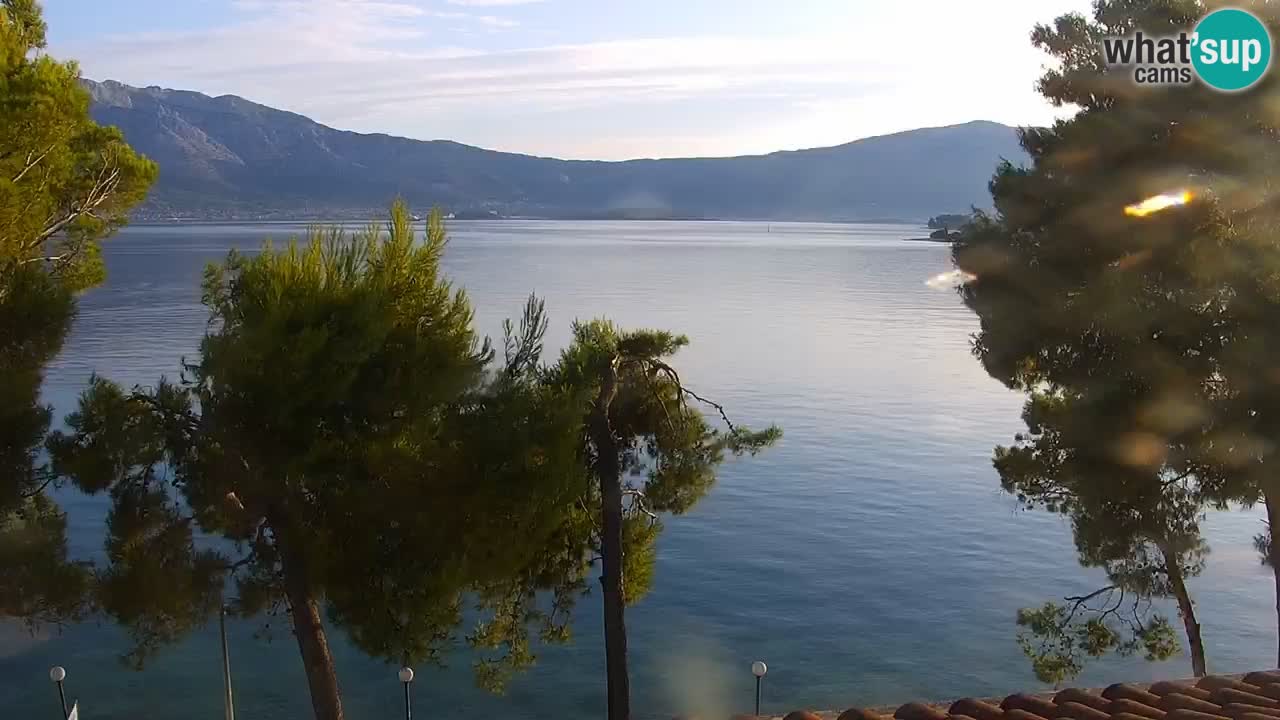 Lumbarda resort – livecam Korčula