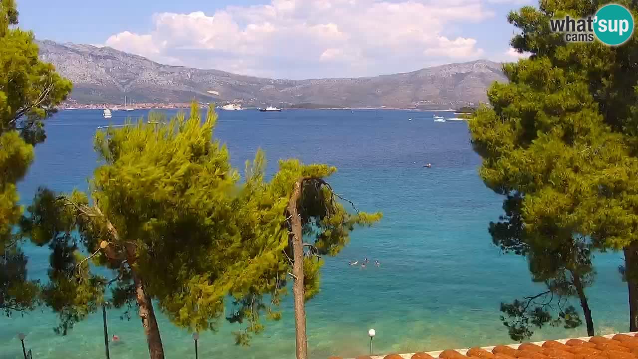 Lumbarda Resort camera en vivo Korčula