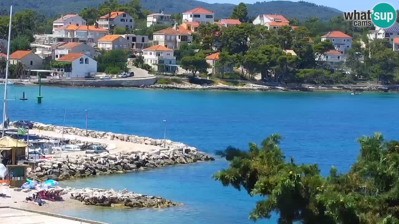 Lumbarda resort Web Kamera Korčula