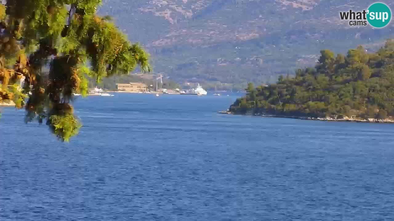 Lumbarda resort – livecam Korčula