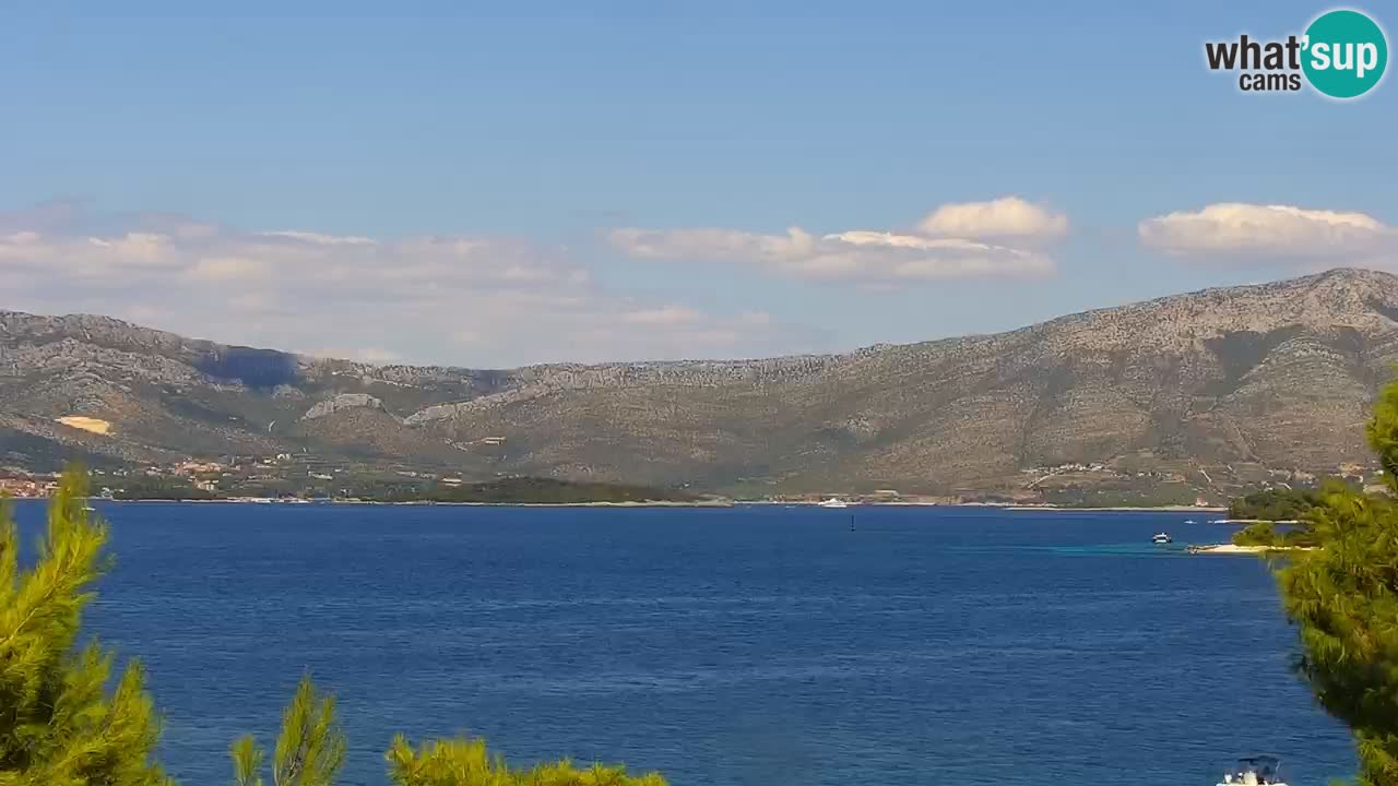 Lumbarda Resort camera en vivo Korčula