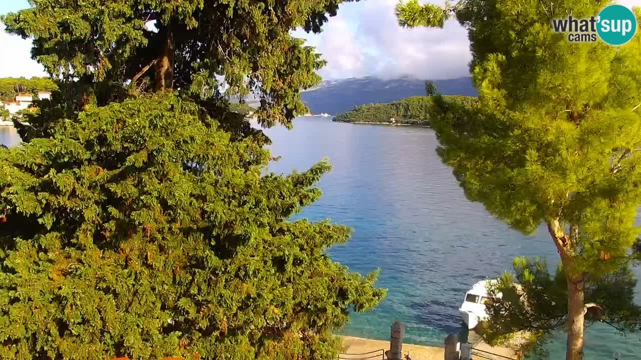 Lumbarda resort – livecam Korčula