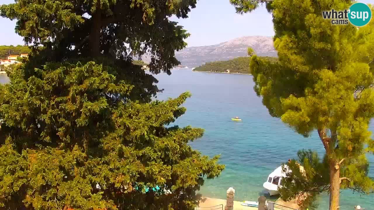 Lumbarda resort Webcam Korčula