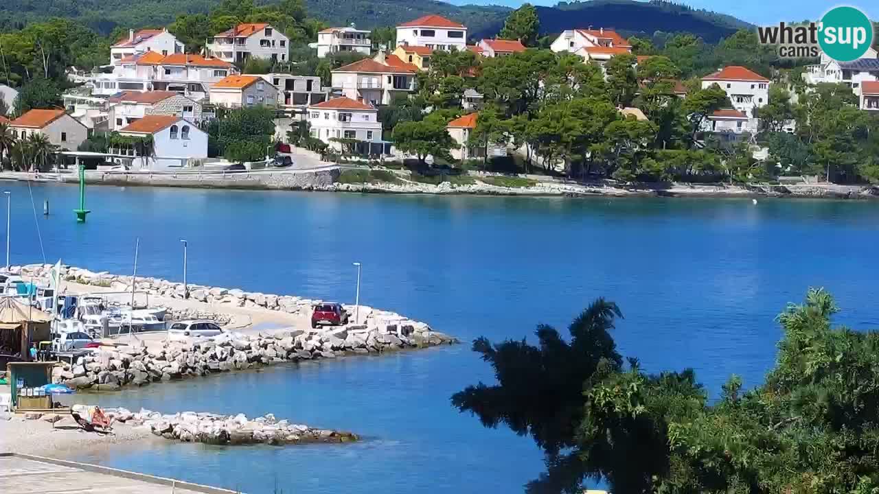 Lumbarda resort Web Kamera Korčula