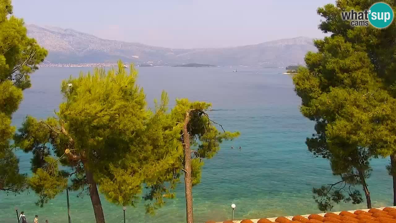 Lumbarda Resort camera en vivo Korčula