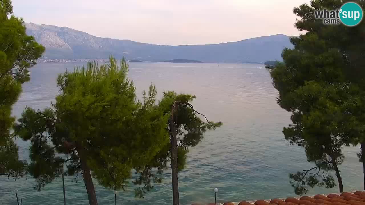 Lumbarda resort Webcam Korčula