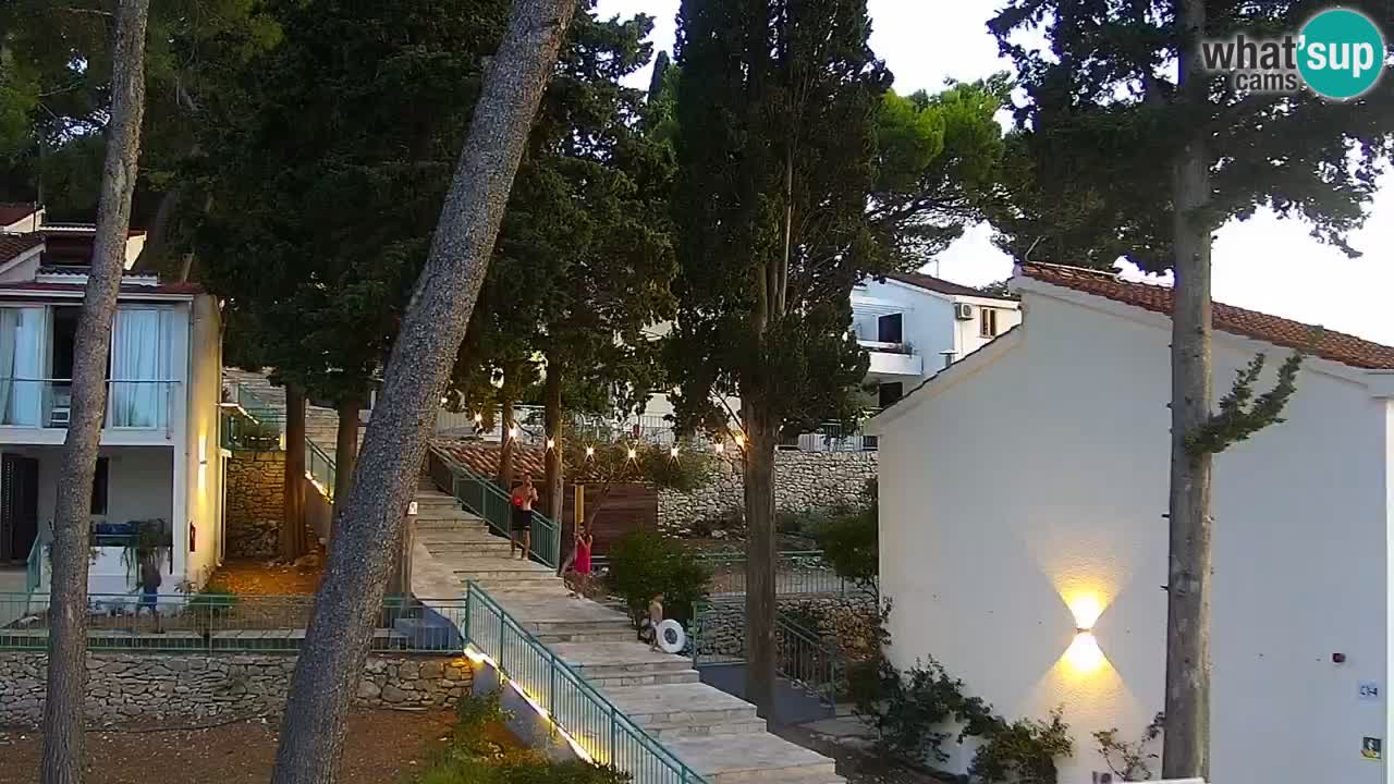 Lumbarda resort Spletna kamera Korčula
