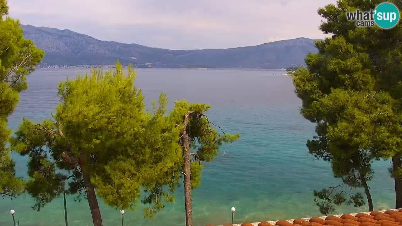 Lumbarda resort Web Kamera Korčula