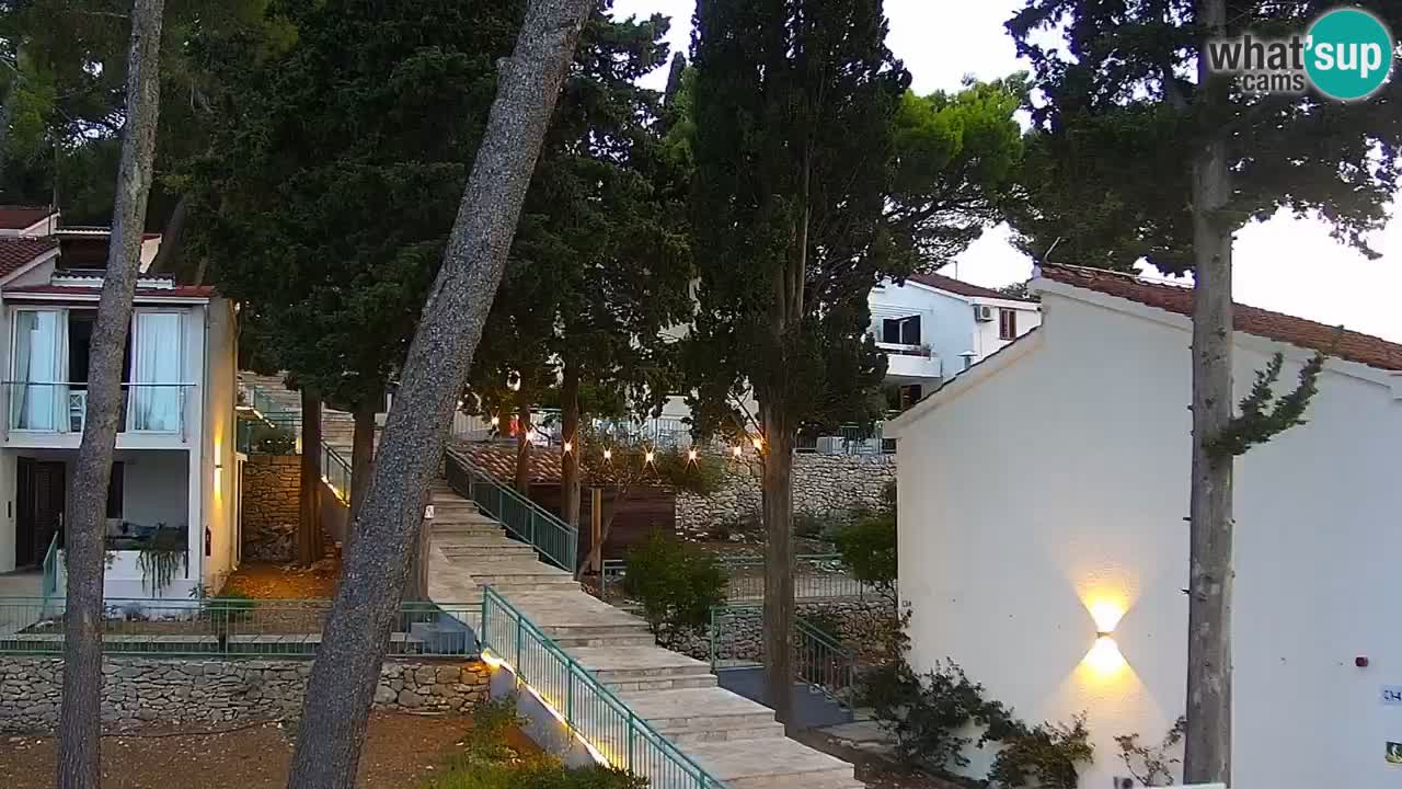 Lumbarda Resort live cam Curzola