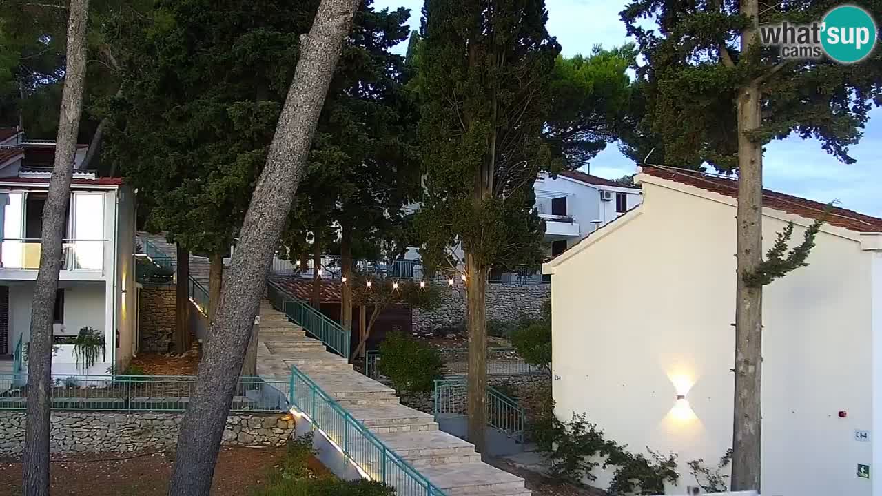 Lumbarda resort Web Kamera Korčula
