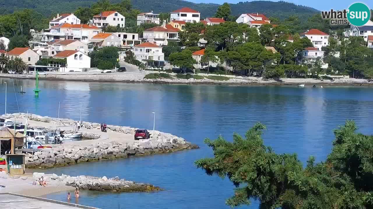 Lumbarda resort Spletna kamera Korčula