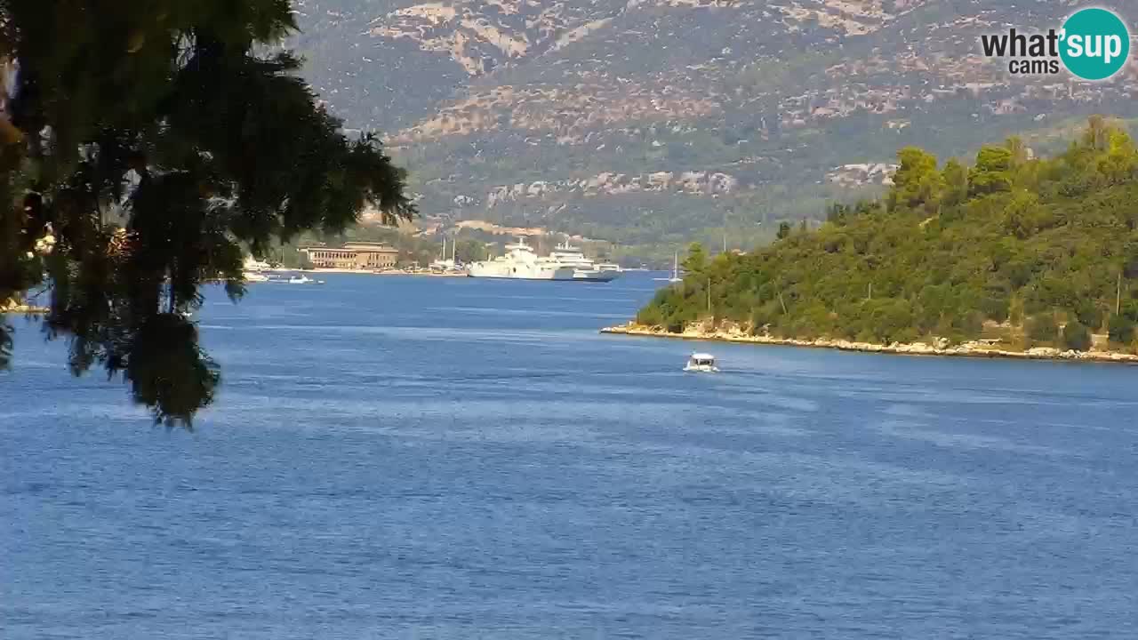Lumbarda resort – livecam Korčula
