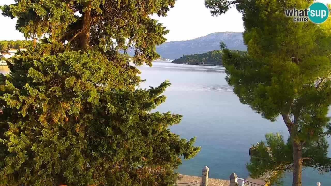 Lumbarda Resort webcam Kurzel