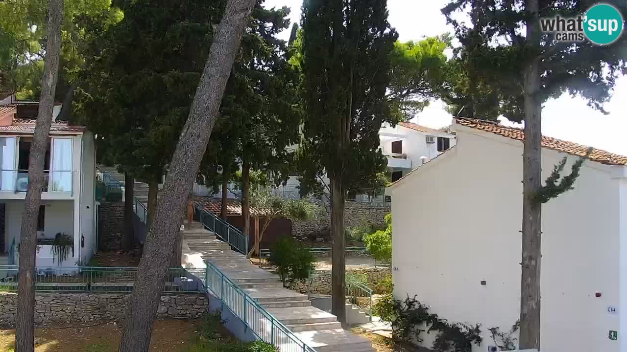 Lumbarda resort Spletna kamera Korčula