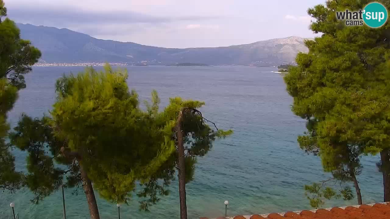 Lumbarda resort Web Kamera Korčula