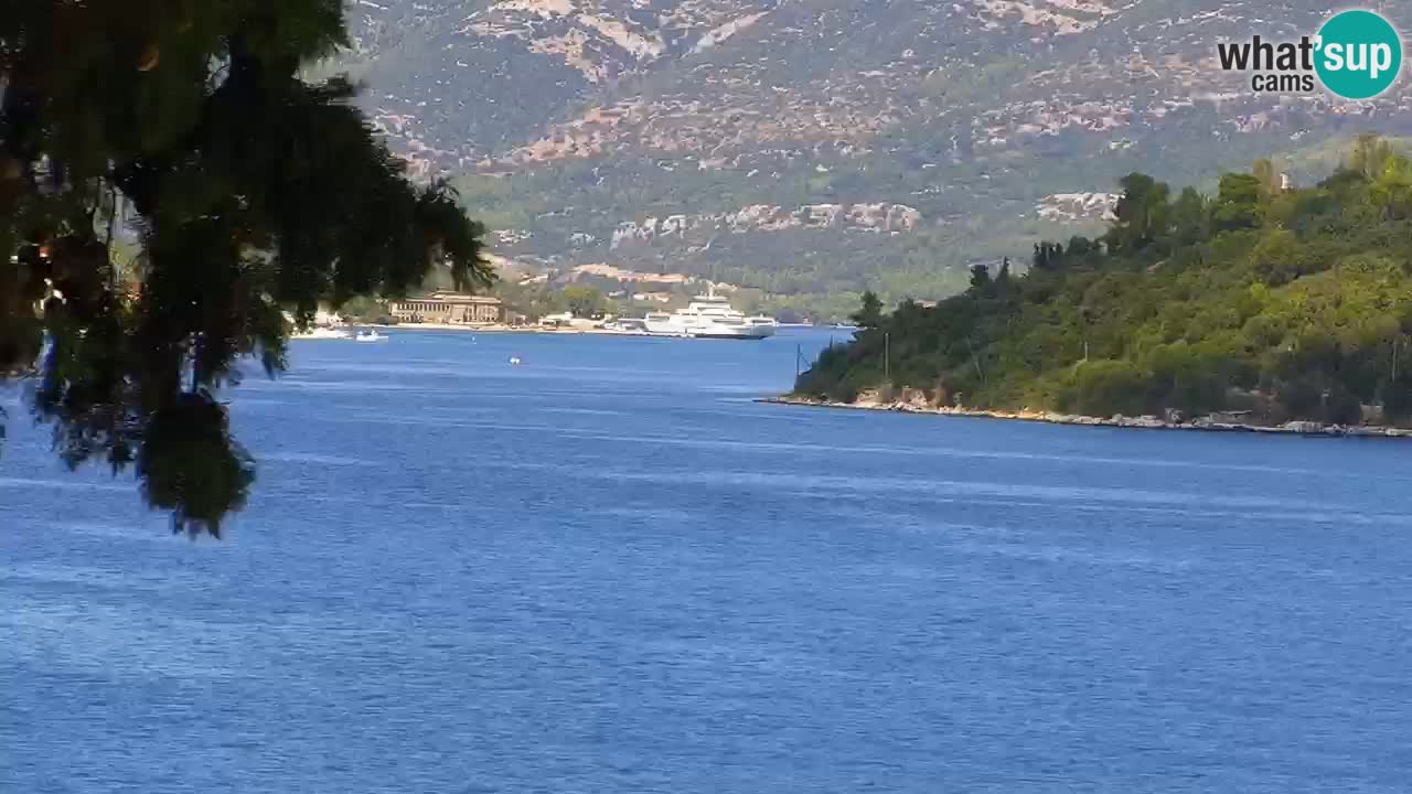 Lumbarda resort Webcam Korčula